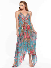 Tianello Aratta Embroidered, "Phillipa"  Dress-Wash