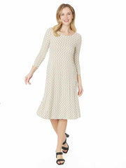 Tianello "Semina" Knit Jacquard "Ballet" Dress