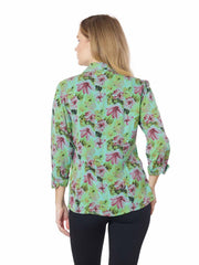 Tianello TENCEL™ "Descanso" Print "Suzy" Blouse