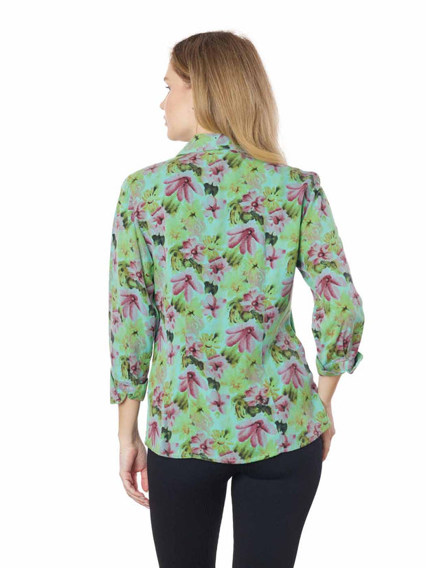 Tianello TENCEL™ "Descanso" Print "Suzy" Blouse