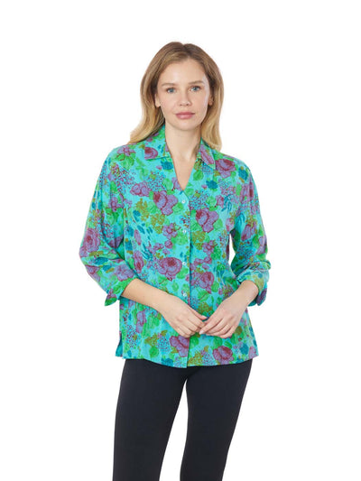 Tianello TENCEL™ "Marseille" Print "Suzy" Blouse