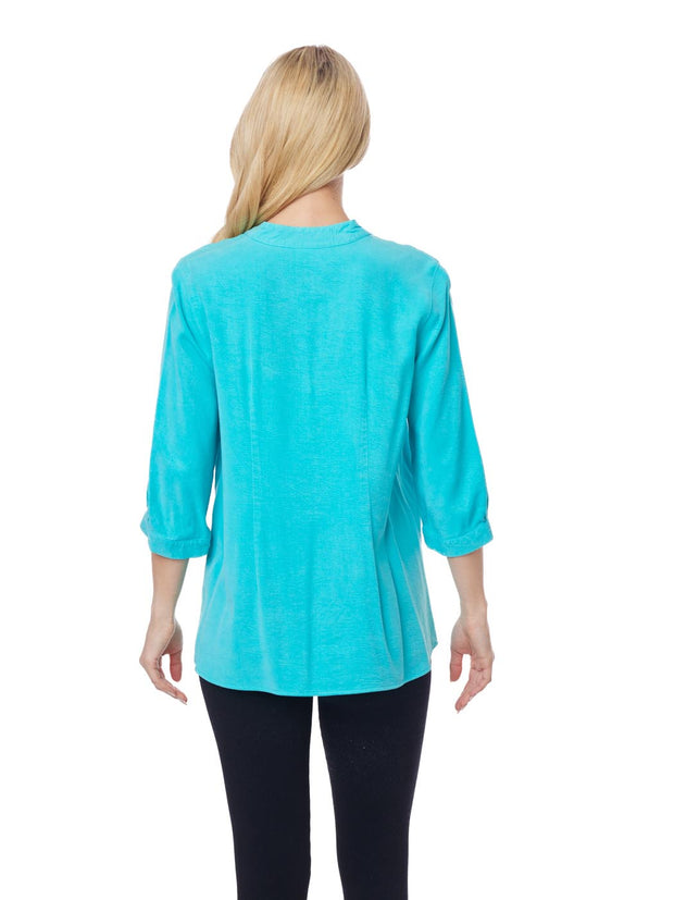 Tianello TENCEL™ Garment Dyed "Hali" Blouse