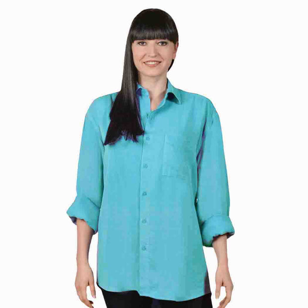 Tianello   TENCEL™  "Boyfriend" Shirt-Big Shirt