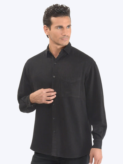 Tianello TENCEL™ Men's ""Best Damn Shirt"-Black